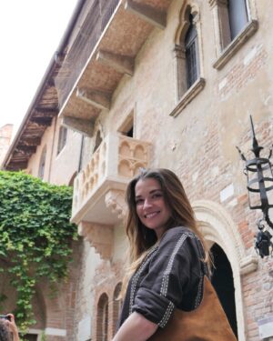 Margaret Clunie Instagram - Thank you to my friends who didn’t mind me demanding a stop at Juliet’s House in Verona and thank you to the man on the door who charged me the admission fee for 25yr olds and under