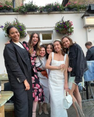 Margaret Clunie Instagram - JUNE! Good times all round…apart from when the grove lane deli closed. That was very sad times…we miss you GLD 💛

*swipe for the surprise I saw from the plane as we landed into Gatwick…