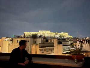 Margaret Clunie Instagram - Ended our Greek Odyssey with a whistlestop tour of Athens. I have now eaten more feta than any human being reasonably should.