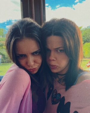 Margarita Stoykova Instagram - първият ни снимачен ден с Петра 💗