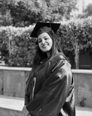 Margret Antony Instagram - What once was a dream is now the reality 😇♥️

#convocationday🎓 #mbagraduate