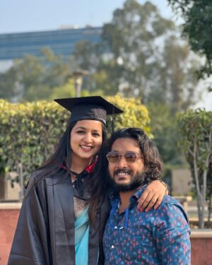 Margret Antony Instagram - What once was a dream is now the reality 😇♥️

#convocationday🎓 #mbagraduate