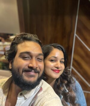Margret Antony Instagram - Pre anniversary dinner date with my heartthrob @kevinkurisinkal ❤️ 

#firstanniversary #couplegoals #celebrationoflove