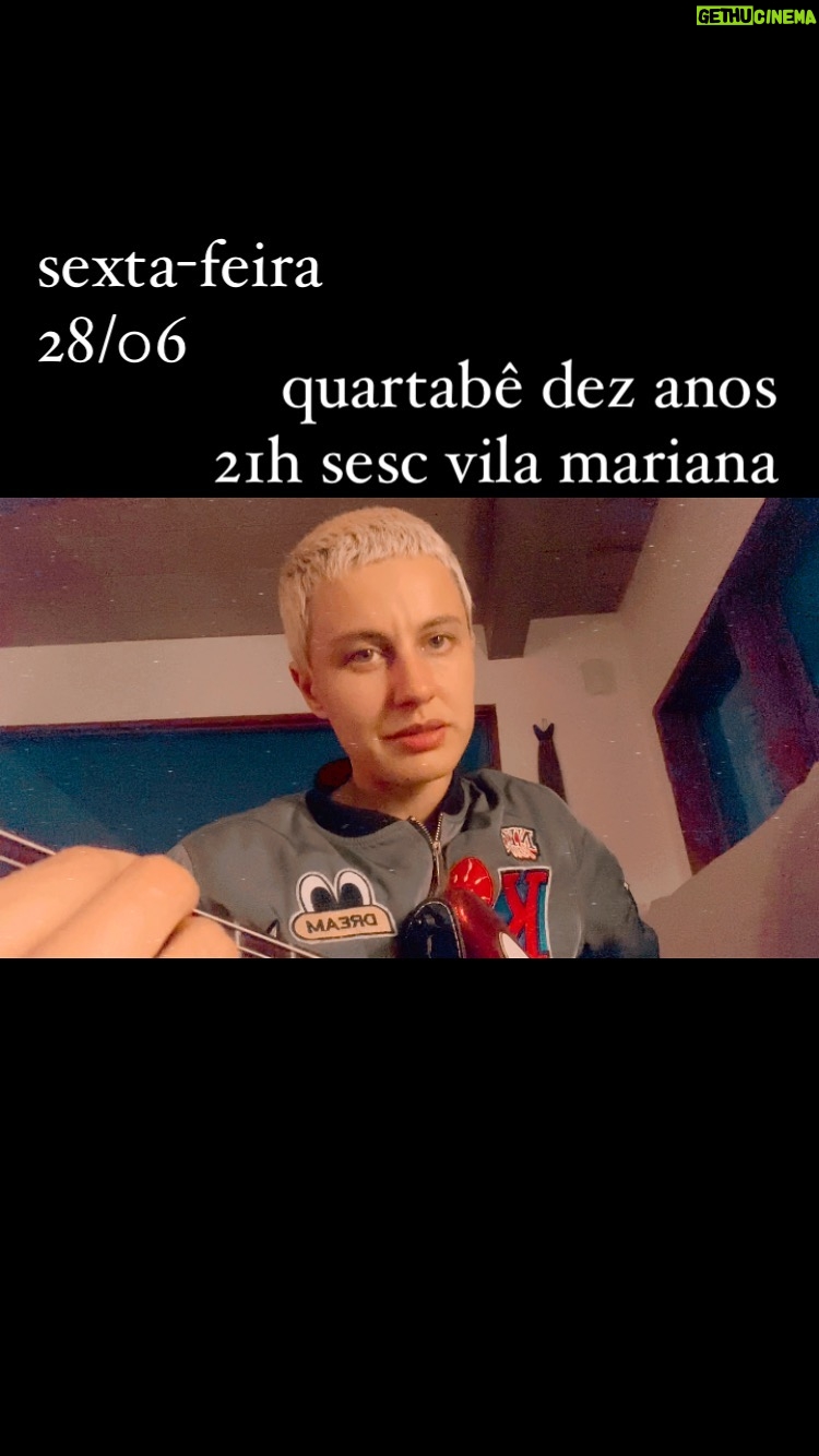 Maria Beraldo - 505 Likes - amanhã (sexta 28/06) tem show da minha banda do coração @quartabe !
sesc vila mariana 21h
vem!