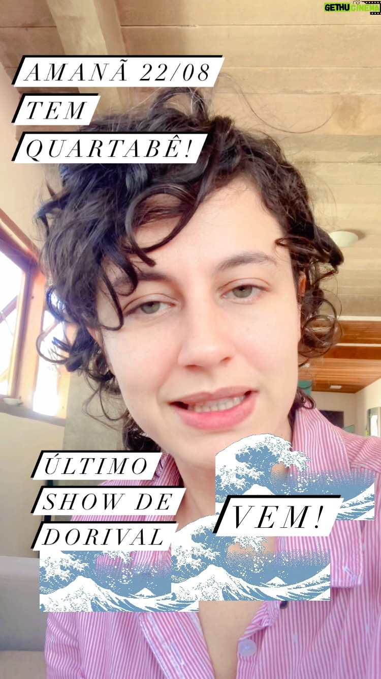 Maria Beraldo - 671 Likes - AMANHĆ TEM QUARTABĆ! Ćŗltimo show de Dorival! vem! 20h no @teatrodasartes . ingressos na bio ššš