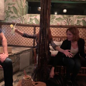 Maria Christina Thayer Instagram - Do you like my new face filter? 📸 @racheldoesstuff, who captured just one of the moments of the hours I spent sitting behind this pole. Happy birthday @mcmillzz!