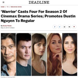 Maria-Elena Laas Instagram - I’m thrilled to share this! It’s been a dream working on Warrior with big hearted, collaborative, invested, and fiercely talented folks that make up this family. And the martial artists are on another level ❤️🥋
#brucelee #warriormax #cinemax #hbo #inclusivity #family #capetown #southafrica
