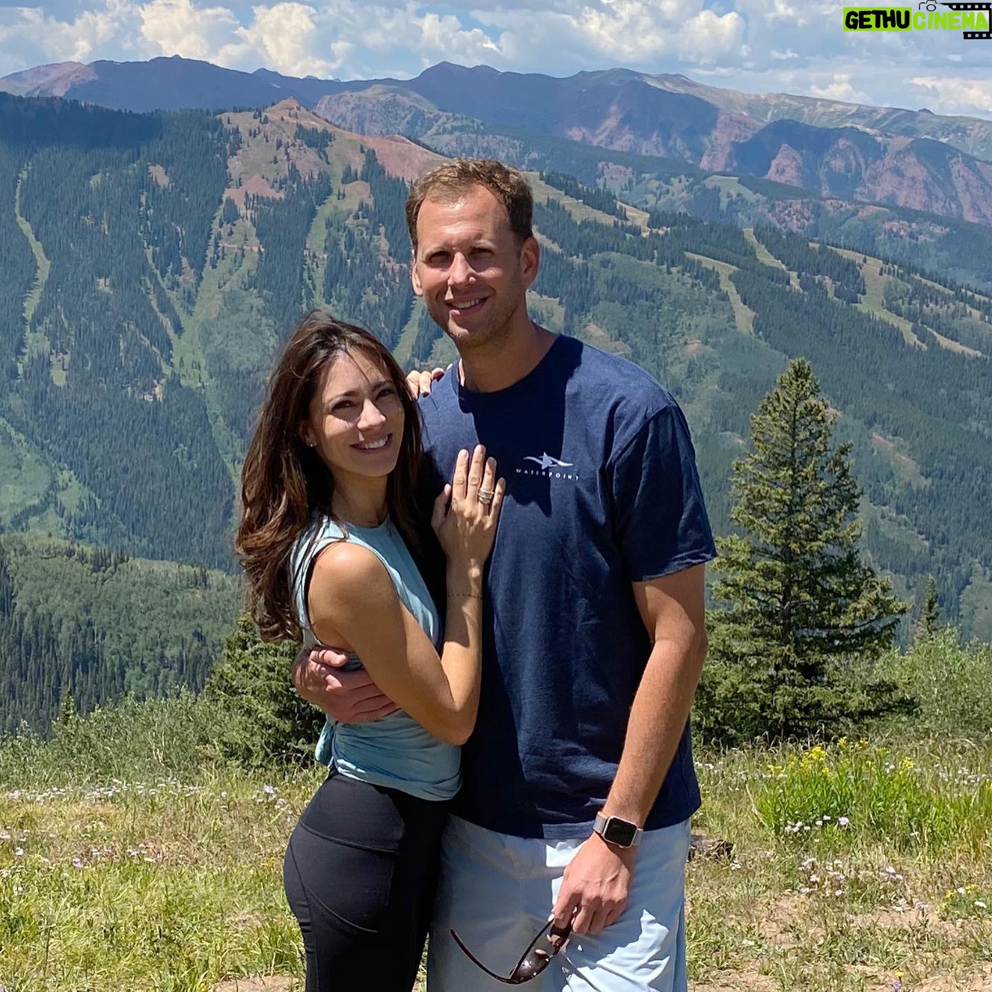 Maria-Elena Laas - 800 Likes - Yesterday I got engaged to this incredible man! I’m still walking on clouds and thankful for this strange year that brought us together closer, faster. My heart, @sgordon129, I can’t wait to see what the future holds for us! And a special thank you to @sturmmatt and @ajax1977htown for linking us up last year 💘