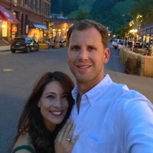 Maria-Elena Laas Instagram - Yesterday I got engaged to this incredible man! I’m still walking on clouds and thankful for this strange year that brought us together closer, faster. My heart, @sgordon129, I can’t wait to see what the future holds for us! And a special thank you to @sturmmatt and @ajax1977htown for linking us up last year 💘