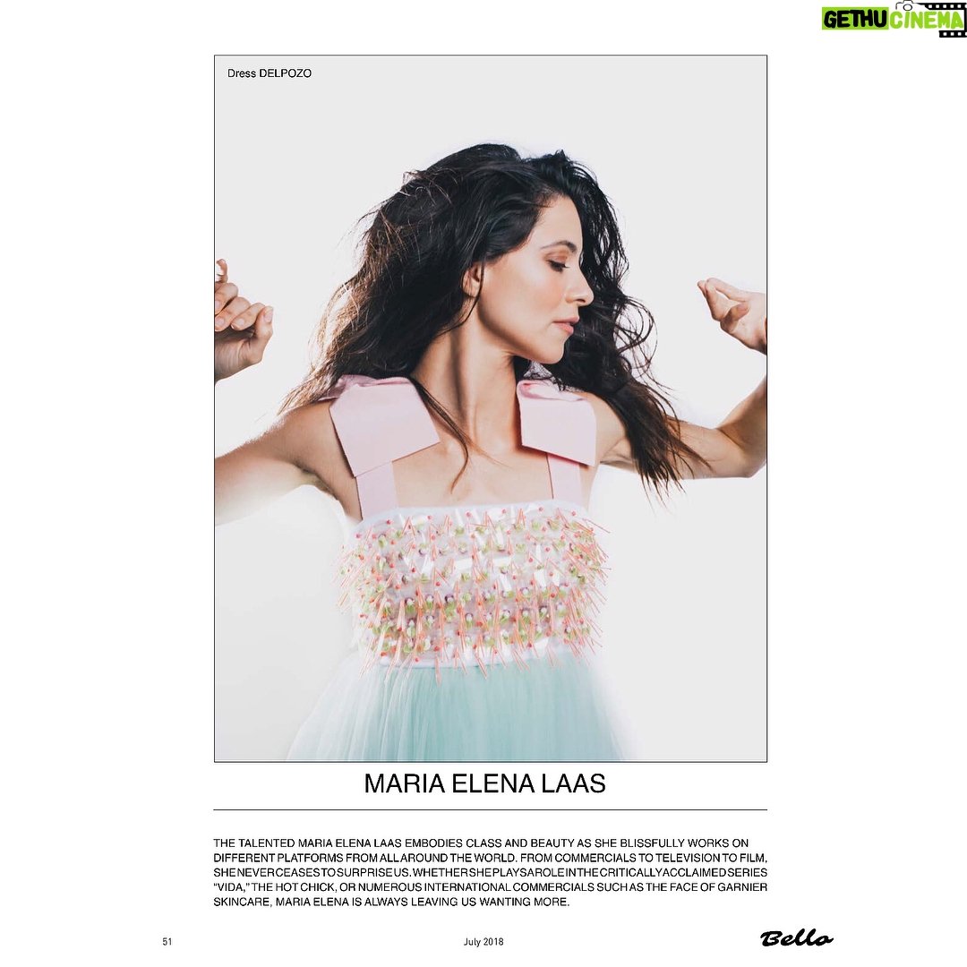 Maria-Elena Laas - 555 Likes - Thank you @BELLOmag for a great shoot interview where I talked a little about Vida, putting in the work, and growing up in Saudi Arabia and Japan. Photography by the incredible @artgphoto. And thank you to this amazing team:
✨
Photo @artgphoto
Styling @ririrabbit
Hair @creightonbowman
Makeup @andremakeup
Dresses @elisabettafranchi @delpozo @lemertofficial @prefacepr
Jewelry @21_hm @gismondi1754 @gigiclozeau
Production @bellomediagroup @maisonpriveepr_la
Publicist @cassandraquarto @viewpoint.pr ✨
#bellomag #VidaStarz @vida_starz #styledbyrobi #grays #dreamteam