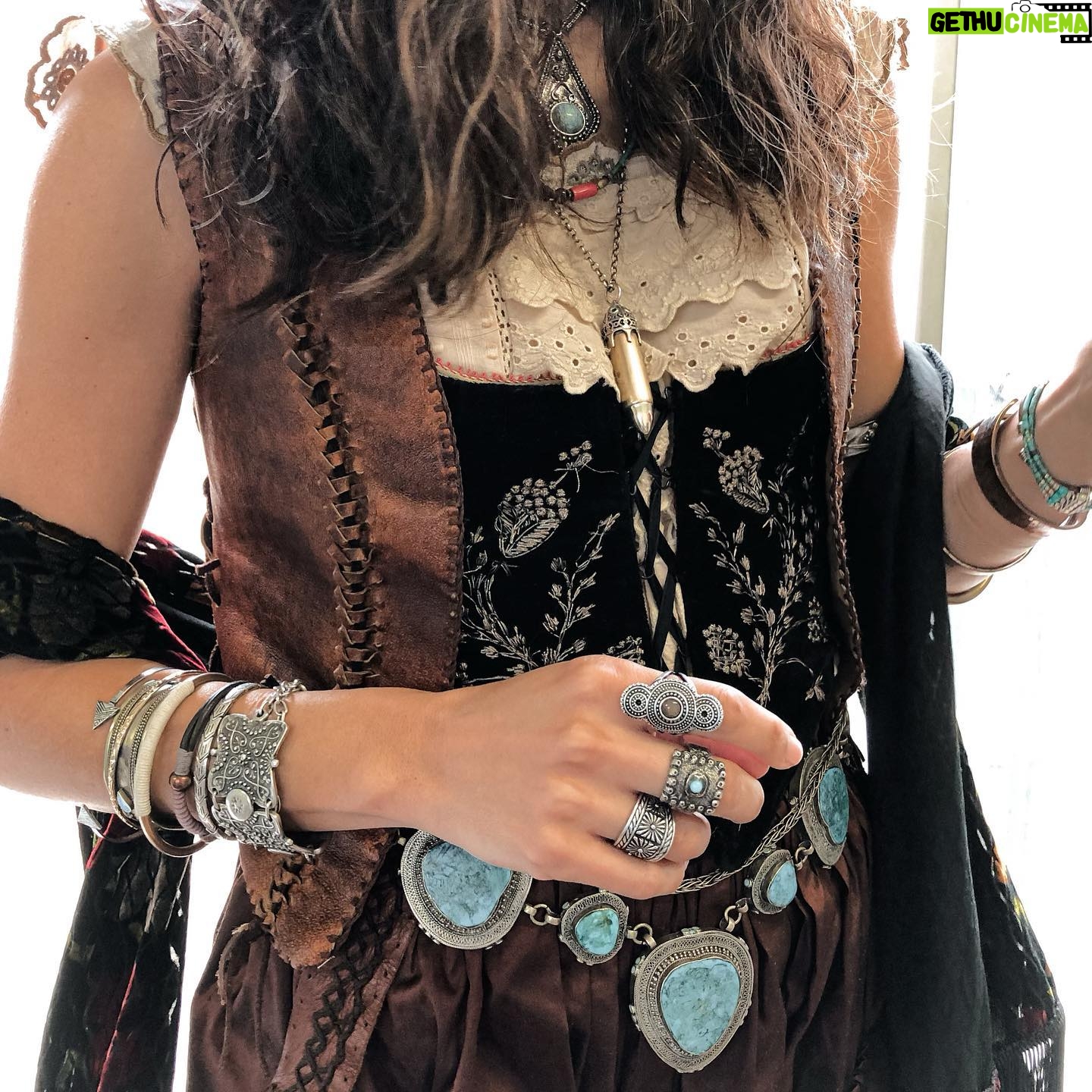 Maria-Elena Laas - 2.1K Likes - Rosalita Vega’s outfits 😍 1878 Western Steampunk by the incredible Moira Meyer @moirameyer who designed all the costumes in Warrior
.
Makeup blood @foxymoxy33
Hair @sshairmakeup
Makeup Hair Design @amandarossmcd ❤️