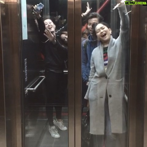 Maria-Elena Laas - 419 Likes - How actors say goodnight to one another. Bye, love @celinebuckens #drama #warriormax