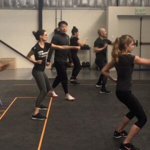 Maria-Elena Laas Instagram - The fighters and stunt performers on Warrior went to great lengths to carry out fight sequences worthy of the Bruce Lee legacy and deserve all the accolades they get. Ahem @criticschoice 
.
Special thanks to our incredible fight coordinator/guru @bchanworld for guiding and bringing out the best in all of us, taekwondo master @jjparkstunts, beast @the_almost_legendary_xin for the awful never ending ab circles and letting my superhuman kicks throw you 10 feet, @misterhoonlee for suggesting I punch you in the face, and the international world class martial artists for working us hard for months, making us look good, taking hits/kicks/punches/falls/flips with grace, big hearts, and speed but especially for not laughing at mine or @celinebuckens clumsiness (both conveniently not pictured) 
Check out @chenlovesyall in the back working his chain weapon, slide 4
.
@hitzinternational @nomadstunts @lee_jiseok @jasonngstunts @jennyayumi24 @erden_telemisov @barraozinho @mikebisping