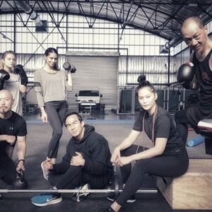 Maria-Elena Laas Instagram - The fighters and stunt performers on Warrior went to great lengths to carry out fight sequences worthy of the Bruce Lee legacy and deserve all the accolades they get. Ahem @criticschoice 
.
Special thanks to our incredible fight coordinator/guru @bchanworld for guiding and bringing out the best in all of us, taekwondo master @jjparkstunts, beast @the_almost_legendary_xin for the awful never ending ab circles and letting my superhuman kicks throw you 10 feet, @misterhoonlee for suggesting I punch you in the face, and the international world class martial artists for working us hard for months, making us look good, taking hits/kicks/punches/falls/flips with grace, big hearts, and speed but especially for not laughing at mine or @celinebuckens clumsiness (both conveniently not pictured) 
Check out @chenlovesyall in the back working his chain weapon, slide 4
.
@hitzinternational @nomadstunts @lee_jiseok @jasonngstunts @jennyayumi24 @erden_telemisov @barraozinho @mikebisping
