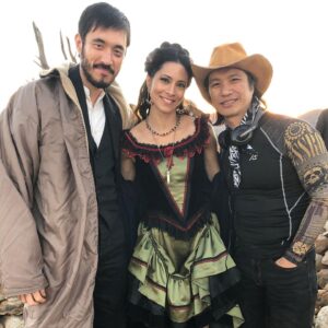 Maria-Elena Laas Instagram - Warrior Season 2 Episode 6 goes to Mexico and gets quite bloody 🔪🔪🔪What a fun story and crew! Mucho amor to all and our director, writers, and producers @dustintringuyen @bradcalebkane @tropperj @therealshannonlee #warriormax #hbomax @brucelee