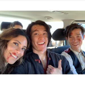 Maria-Elena Laas Instagram - Warrior Season 2 Episode 6 goes to Mexico and gets quite bloody 🔪🔪🔪What a fun story and crew! Mucho amor to all and our director, writers, and producers @dustintringuyen @bradcalebkane @tropperj @therealshannonlee #warriormax #hbomax @brucelee