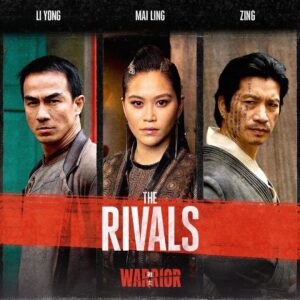 Maria-Elena Laas Instagram - San Francisco’s Chinatown and its hustlers circa 1878 ⚔️🐉premiering tomorrow! @cinemax then @hbomax 

Repost @tropperj with @get_repost
・・・
Warrior is Back! Season 2 starts Friday night on @cinemax . I am so thrilled to finally share this explosive and very timely season, and I can’t say enough about this incredible cast (swipe to see all these beautiful people). Based on a treatment by @brucelee , this was a labor of love for everyone involved, and we are all incredibly proud of the result. Corporate reshuffling shut us down before we could shoot a third season, but I hope, as the show continues to find its audience, that we will all come together again to continue  telling this story.
#brucelee #basedonthewritingsofbrucelee #warriormax #warrior #chinatown #cinemax #hbo  #hbomax #teamhustlers