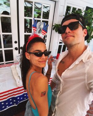 María Gabriela de Faría Instagram - God bless this country.
So so grateful our hearts are bursting in red, white and blue.
Thank you for making us feel like home.
We love you all so so much.
❤️🇺🇸