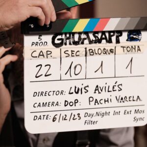 María Mera Instagram - 🎬 En set, rodaxe da serie @ghuasapp . Aquí baixo as ordes do director  @luis_aviles_baquero vaia regalo traballar contigo!!!
.
.
#mariamera #actriz #actress #tv #television #comedia #galicia #tvg #seriestv #rosa #rodaje
