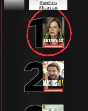María Molins Instagram - Ya somos número 1 en varios países: España, Argentina, Uruguay… y número 5 en el mundo 🌍!!! Y subiendo 🔝
Es muy importante que nos creamos que la ficción que hacemos desde aquí, gusta. Porque nuestra industria da de comer a mucha gente y porque la televisión, el cine y la cultura que contamos interesa.
Gracias# por tantos mensajes que nos llegan! #jimanda 🫶

🎥🖥️🎥🖥️🎥🖥️🎥🖥️🎥🖥️🎥🖥️

Gràcies!! Estem en el top 5 mundial 🌍
És important creure en la nostra cultura, en la nostra ficció televisiva i cinematògrafica. No sempre ho hem fet i ara que ens obrim al món i que ens diuen que interessem, no hem d’oblidar que tenim una industria que dona de menjar a molta gent i que les històries que expliquem arriben.
Gràcies per tants missatges 🫶

🎥🖥️🎥🖥️🎥🖥️🎥🖥️🎥🖥️🎥🖥️🎥

“Wrong side of the tracks” is at the world top five!! 
Thanks for choosing us again!!
And for all the messages 🫶❤️

#entrevíaslaserie #wrongsideogthetracks @entrevias_tv @alea_media @david__bermejo @oriolferrerferrer @imercero @netflix @netflixlat @netflixes @netflixusa #tvseries #toptvseries #topnetflix #actress #actriu #actriz