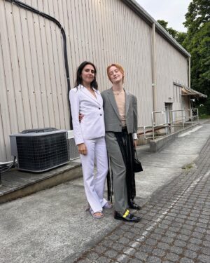 Marianne Rendón Instagram - I ❣️u @ptownfilm - thank you for hosting our world premiere of @summer.solstice.film by @nschamus ft. @hi_its_bobbi & me.