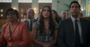 Marianne Rendón Instagram - #Extrapolations is now streaming on @appletvplus. Get your tissues ready. And yes, Schwimmer is the kindest (hot) & keep your eyes out for my new fave, @iamneska RIP to the legendary Kathryn Kates 🤍
