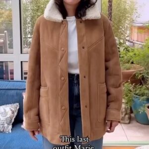 Marie Gillain Instagram - On ne se quitte plus, avec Marie… On la retrouvait cet été à la campagne, c’est aujourd’hui chez elle à Paris qu’elle nous reçoit. Les jetés de lit, le total look et les essayages n’ont toujours aucun secret pour @mariegillainofficiel, chez qui on a apporté le dessert from @maisonplumepatisserie.
À quand la prochaine ?
⠀⠀⠀⠀⠀⠀⠀⠀⠀
🌍 Today, we’re delivering dessert to Marie. 
Discover the Sézane pieces that she will be wearing this Autumn...
⠀⠀⠀⠀⠀⠀⠀⠀⠀
#sezane #sezanelovers