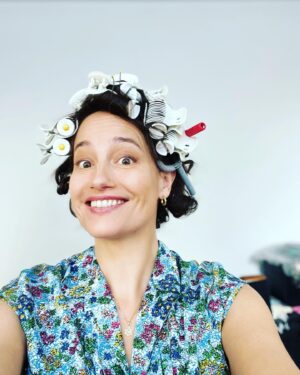 Marie Gillain Instagram - Bons baisers de Tunis!
‘Dinah’ en pleine prépa..