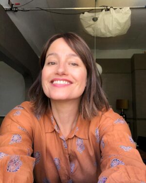 Marie Gillain Instagram - Le bonheur de faire son métier.
#🎬