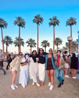 Marie-Joëlle Parent Instagram - It’s a wrap for Coachella weekend 1 🪩🌵🥲🎡🎤☀️