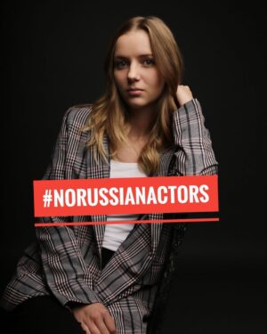 Mariia Pustova Instagram - Друзі, я не буду красномовною, тут і так все зрозуміло
Ніяких «Хароших русских» в нашій країні бути не може, не можемо і ми зніматися з ними, а хто буде, тому хейт!!!
Віримо в перемогу, в Україну і в наше кіно💙💛

#norussianactors