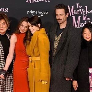 Marin Hinkle Instagram - Celebrating Season 4 with this Marvelous cast! @maiseltv @primevideo #mrsmaisel