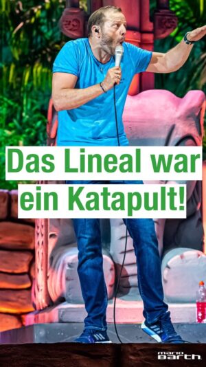 Mario Barth Instagram - Die Jungs haben immer Scheiße gebaut! 🤷‍♂️😁📏 #lineal #katapult #jungsbauenimmerscheisse