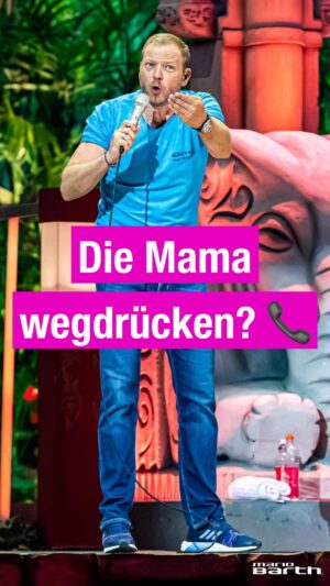 Mario Barth Instagram - Wenn Mama anruft, musst du drangehen. Keine Wahl! 📞