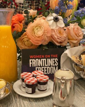 Marion Dayre Instagram - When the pre-game IS the game!

Thank you @sarajbenincasa for the invite to @emilys_list Pre-Oscars Breakfast, meeting fellow activists in support of women running for office! 

Shining titans like @karenbassla — the first woman ever elected as mayor of Los Angeles, who declared a state of emergency on homelessness the same historic day she entered office. (And, side note, Mayor Bass has brown belts in tae kwon do and hapkido.)

“I am convinced that this is the right place. I am convinced that this is the right time.” @emilys_list President @laphonzabutler 

As we celebrate creative collaborations in entertainment tonight, let us celebrate creative collaborations that fight for our stories to be told.