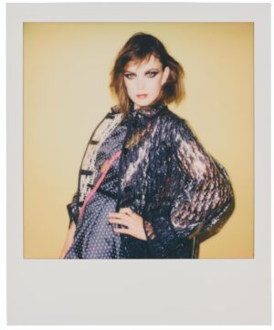 Maripol Instagram - A moment in time @lofficielusa Conversation with @mariagraziachiuri @stefanotonchi @maripolarama #dior 📸 @maripolarama  #polaroid  model @heresgray  production @annee_elliot  make up @samvissermakeup  hair @ashleeroseboots  location #budmanstudio @wndo.venice  wardrobe @tina_rosh8  Thank you mr Cadillac @kennyscharf 💋