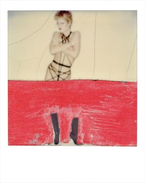 Maripol Instagram - Pola cut out collage @polaroid 1977 💋💋