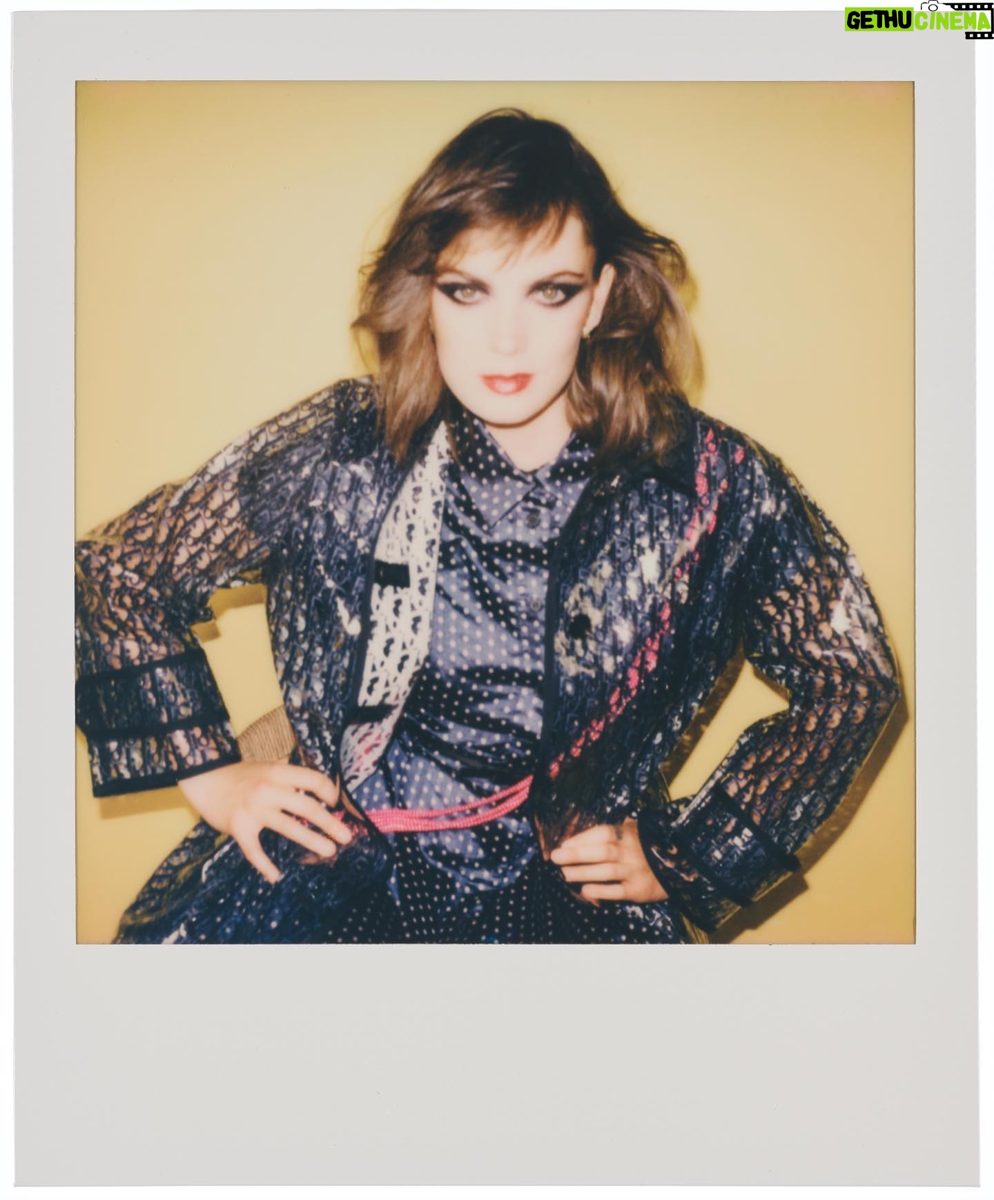 Maripol - 680 Likes - A moment in time @lofficielusa Conversation with @mariagraziachiuri @stefanotonchi @maripolarama #dior 📸 @maripolarama #polaroid model @heresgray production @annee_elliot make up @samvissermakeup hair @ashleeroseboots location #budmanstudio @wndo.venice wardrobe @tina_rosh8 Thank you mr Cadillac @kennyscharf 💋