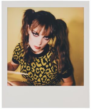 Maripol Instagram - A moment in time @lofficielusa Conversation with @mariagraziachiuri @stefanotonchi @maripolarama #dior 📸 @maripolarama  #polaroid  model @heresgray  production @annee_elliot  make up @samvissermakeup  hair @ashleeroseboots  location #budmanstudio @wndo.venice  wardrobe @tina_rosh8
