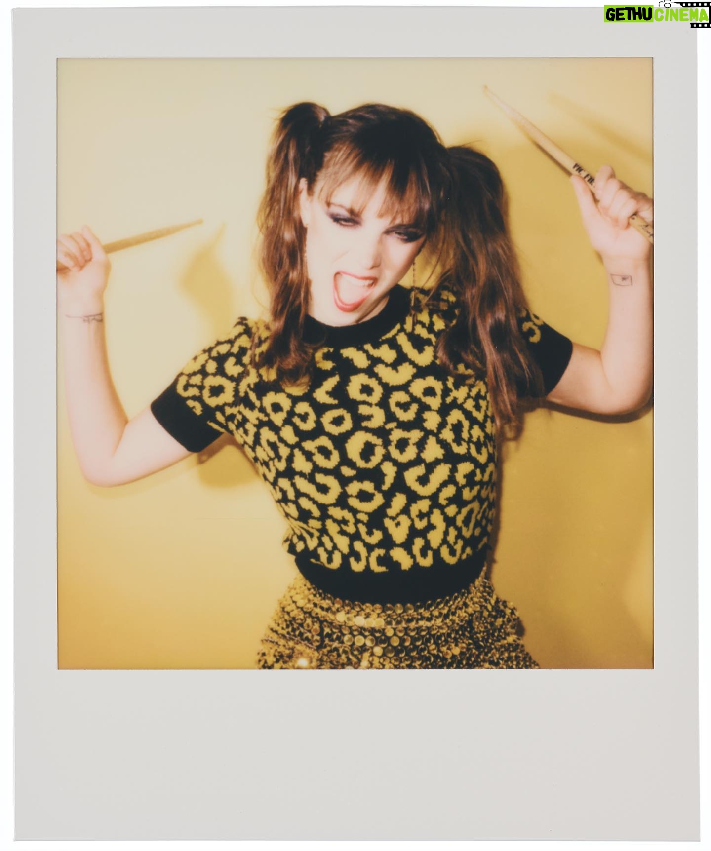 Maripol - 789 Likes - A moment in time @lofficielusa Conversation with @mariagraziachiuri @stefanotonchi @maripolarama #dior 📸 @maripolarama #polaroid model @heresgray production @annee_elliot make up @samvissermakeup hair @ashleeroseboots location #budmanstudio @wndo.venice wardrobe @tina_rosh8