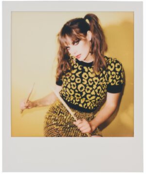 Maripol Instagram - A moment in time @lofficielusa Conversation with @mariagraziachiuri @stefanotonchi @maripolarama #dior 📸 @maripolarama  #polaroid  model @heresgray  production @annee_elliot  make up @samvissermakeup  hair @ashleeroseboots  location #budmanstudio @wndo.venice  wardrobe @tina_rosh8
