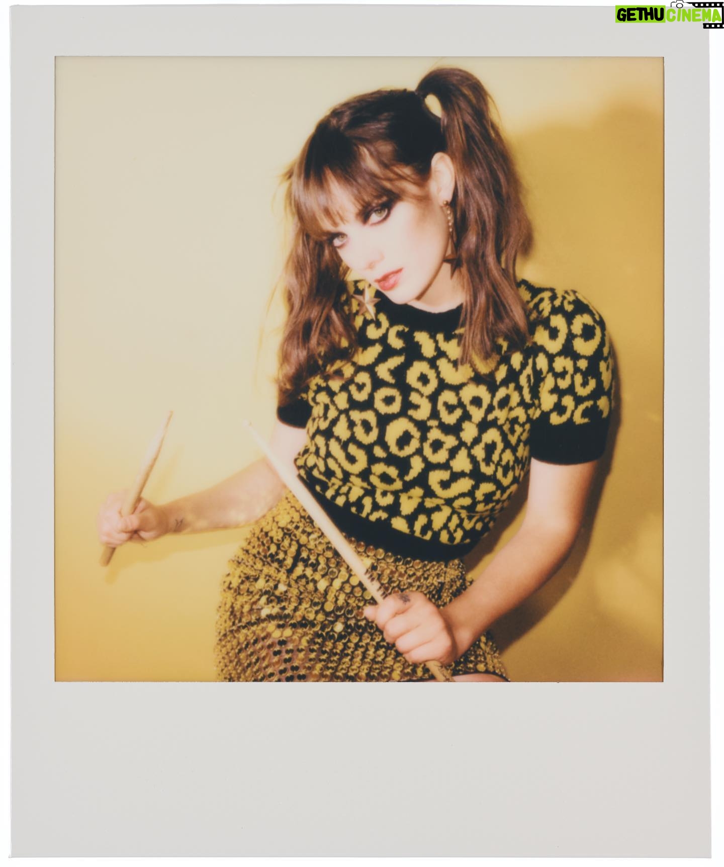Maripol - 789 Likes - A moment in time @lofficielusa Conversation with @mariagraziachiuri @stefanotonchi @maripolarama #dior 📸 @maripolarama #polaroid model @heresgray production @annee_elliot make up @samvissermakeup hair @ashleeroseboots location #budmanstudio @wndo.venice wardrobe @tina_rosh8