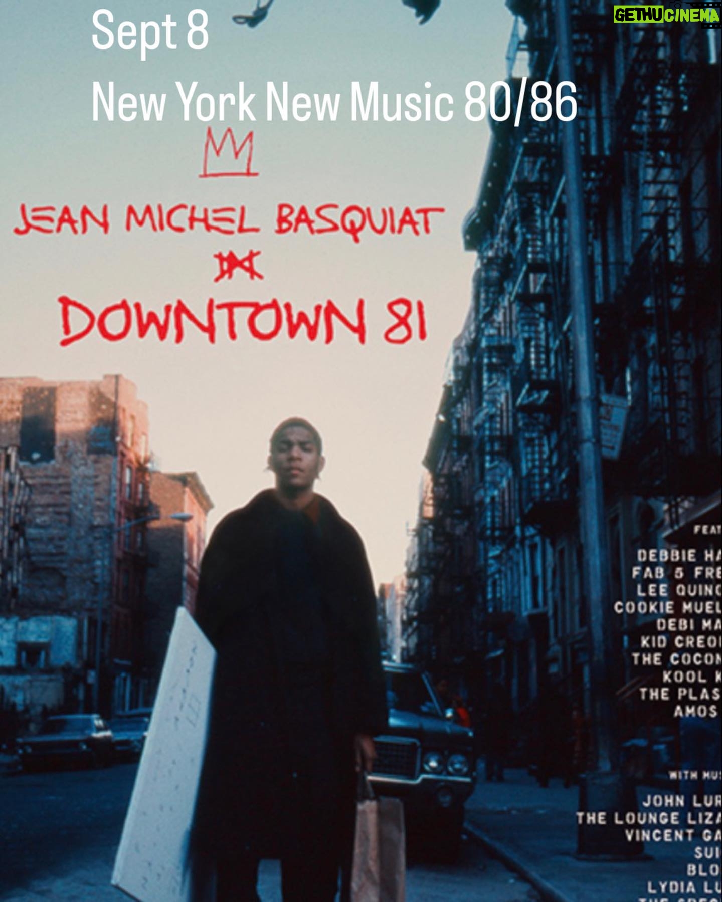 Maripol - 1.1K Likes - Downtown 81 showing @museumofcityny End of The program New York New Music:1980-1986 Curated by Sean Corcoran Sept 8th 7pm mcny.org @metrograph @newyorkbeat80s