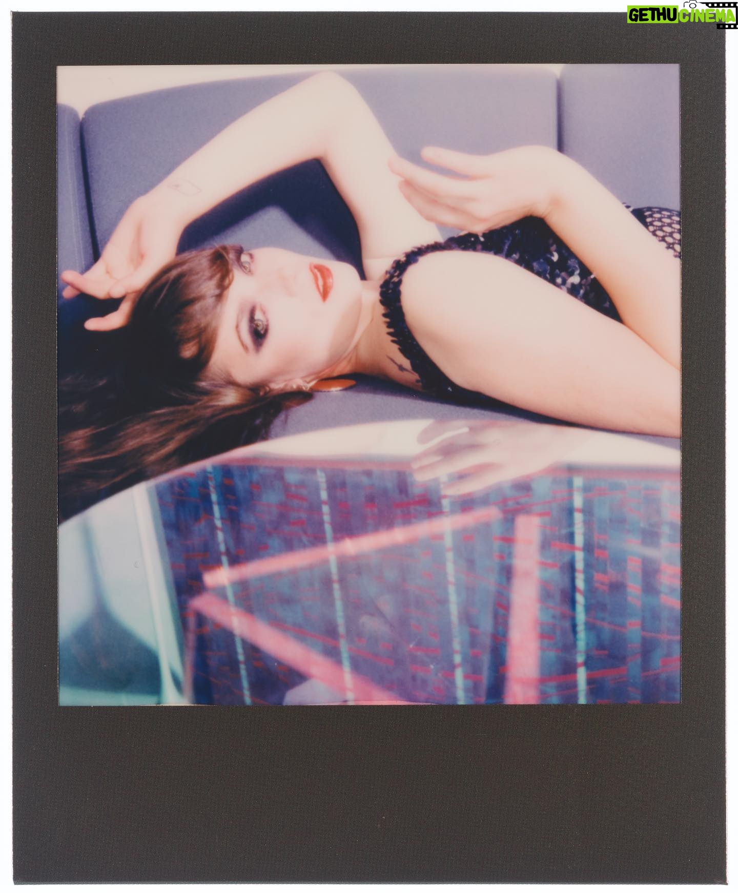Maripol - 680 Likes - A moment in time @lofficielusa Conversation with @mariagraziachiuri @stefanotonchi @maripolarama #dior 📸 @maripolarama #polaroid model @heresgray production @annee_elliot make up @samvissermakeup hair @ashleeroseboots location #budmanstudio @wndo.venice wardrobe @tina_rosh8 Thank you mr Cadillac @kennyscharf 💋