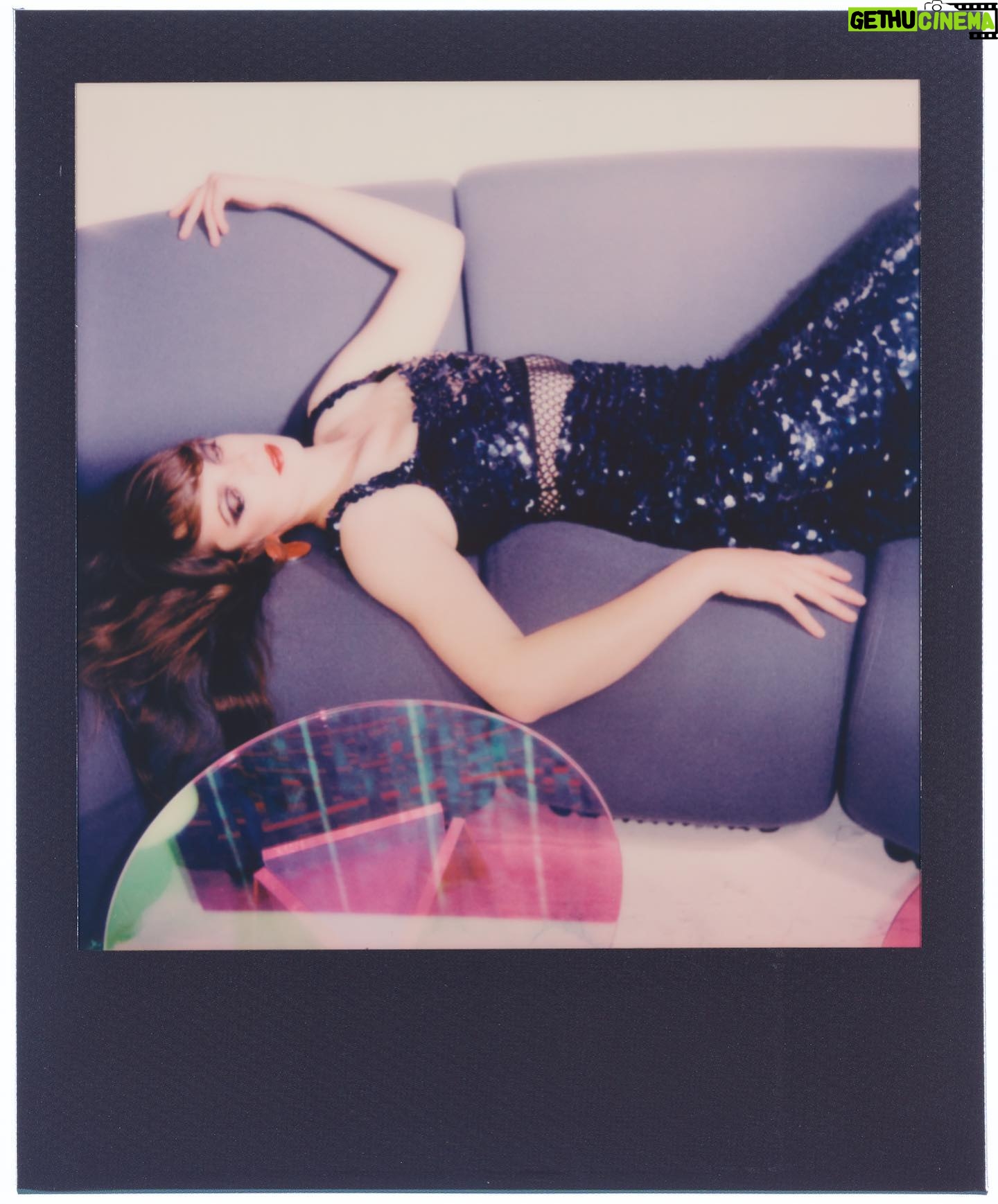 Maripol - 680 Likes - A moment in time @lofficielusa Conversation with @mariagraziachiuri @stefanotonchi @maripolarama #dior 📸 @maripolarama #polaroid model @heresgray production @annee_elliot make up @samvissermakeup hair @ashleeroseboots location #budmanstudio @wndo.venice wardrobe @tina_rosh8 Thank you mr Cadillac @kennyscharf 💋