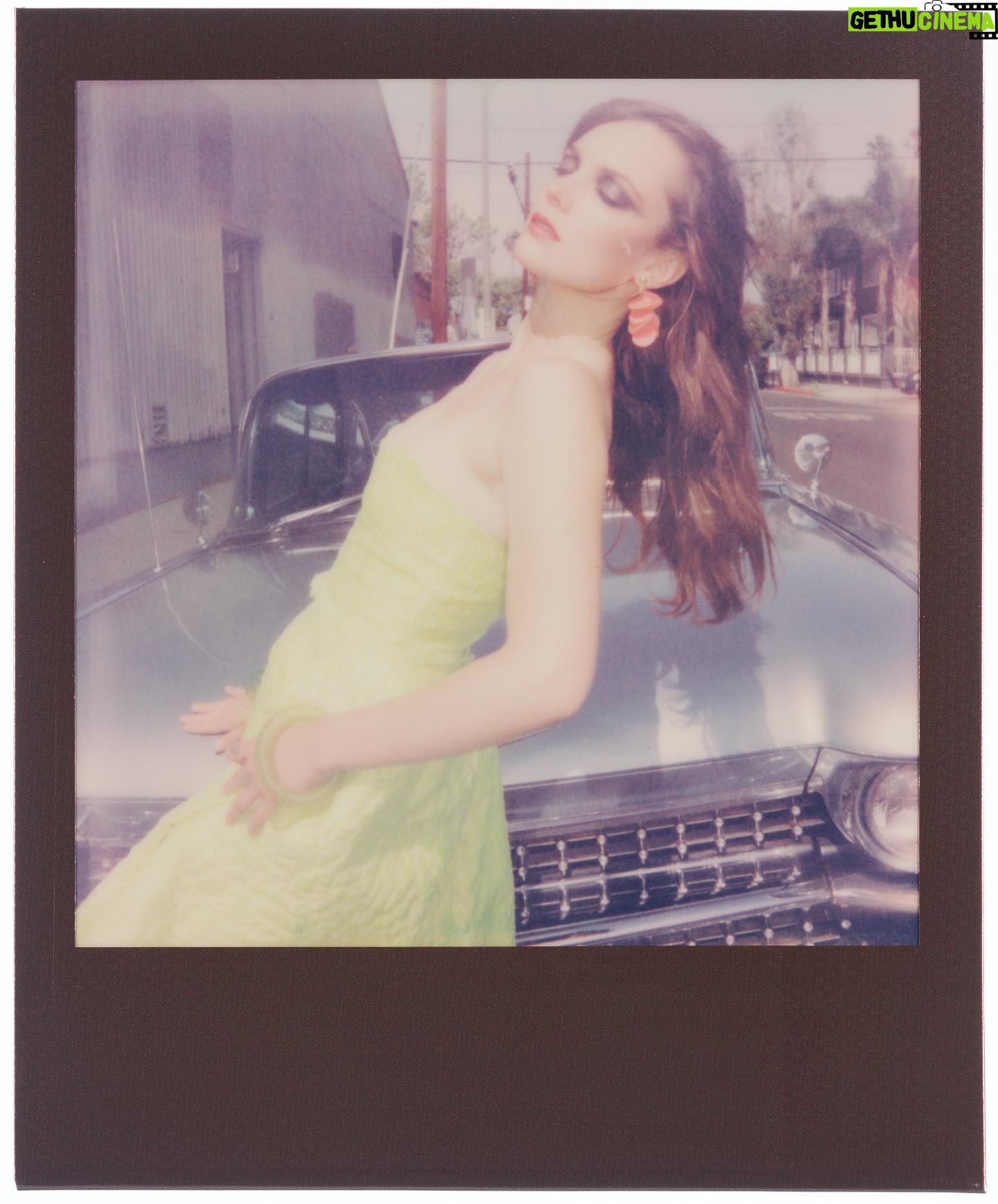 Maripol - 680 Likes - A moment in time @lofficielusa Conversation with @mariagraziachiuri @stefanotonchi @maripolarama #dior 📸 @maripolarama #polaroid model @heresgray production @annee_elliot make up @samvissermakeup hair @ashleeroseboots location #budmanstudio @wndo.venice wardrobe @tina_rosh8 Thank you mr Cadillac @kennyscharf 💋