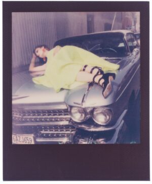 Maripol Instagram - A moment in time @lofficielusa Conversation with @mariagraziachiuri @stefanotonchi @maripolarama #dior 📸 @maripolarama  #polaroid  model @heresgray  production @annee_elliot  make up @samvissermakeup  hair @ashleeroseboots  location #budmanstudio @wndo.venice  wardrobe @tina_rosh8  Thank you mr Cadillac @kennyscharf 💋