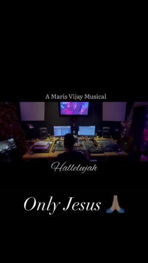 Maris Vijay Instagram - Hallelujah Praise be to the Lord Almighty God Jesus @marisvijayofficial @trinity_waves_studio @mmuzikofficial #jesus #jesuschrist #praisethelord #praiseandworship #hallelujah #choir #church #worship #music #lord #god