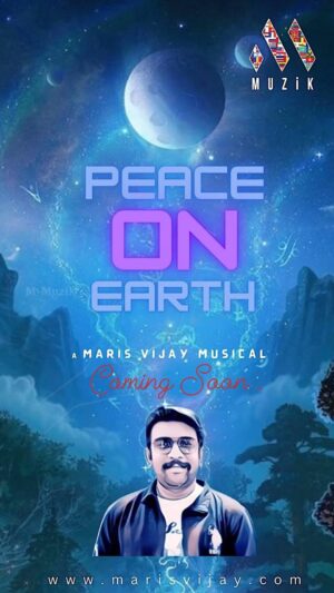Maris Vijay Instagram - Peace On Earth #peace #earthquake #earth #praceonearth @mmuzikofficial @trinity_waves_studio @marisvijayofficial #god #godfather #godofwar #angel #angelonearth #choir #hummingbird #humming #moon #love #peaceofmind #peacemusic