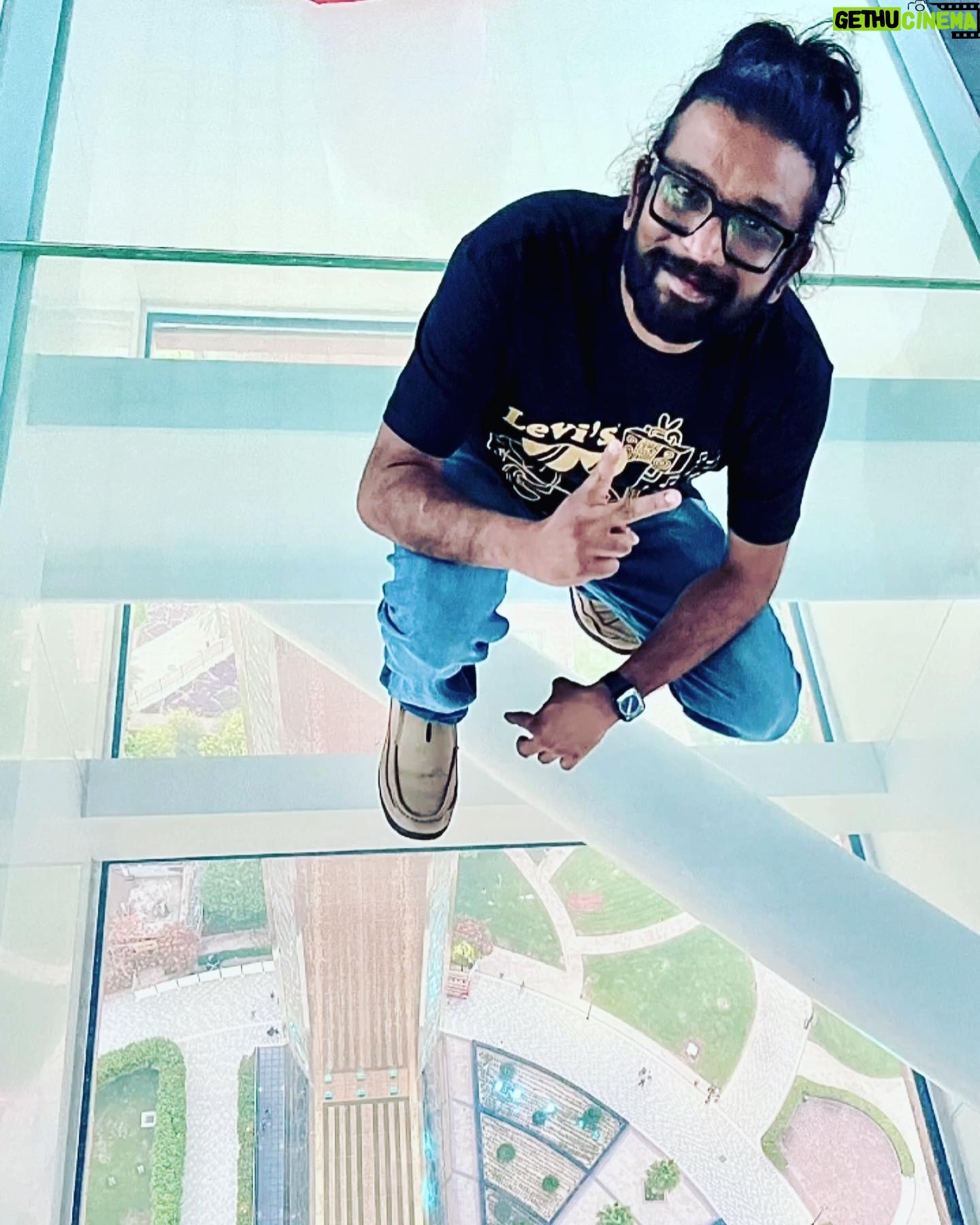 Maris Vijay - 33.7K Likes - The Building is only as tall as the foundation is strong enough to build on.#dubaiframe #dubai #dubailife #dubai🇦🇪 #frame @marisvijayofficial @trinity_waves_studio @mmuzikofficial